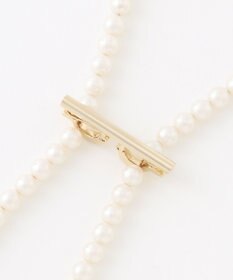 23区 クリップ パール ラリエット ネックレス