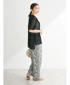 Green Parks レース開襟ブラウス