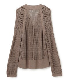 uncrave メッシュニット カーディガン