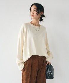 CRAFT STANDARD BOUTIQUE 洗える/とてもちラグランニットプルオーバー