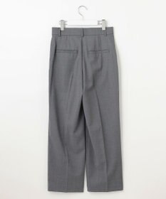 自由区 【洗える】TWラチネストレッチワイド パンツ