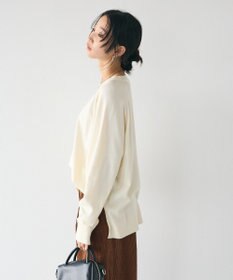 CRAFT STANDARD BOUTIQUE 洗える/とてもちラグランニットプルオーバー