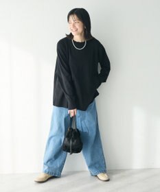 CRAFT STANDARD BOUTIQUE 洗える/とてもちラグランニットプルオーバー