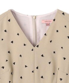 TOCCA 【星風まどかコラボ・大好評につき追加生産！】IN MY HEART ドレス