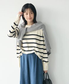 CRAFT STANDARD BOUTIQUE 洗える/とてもちラグランニットプルオーバー