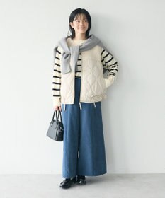 CRAFT STANDARD BOUTIQUE 洗える/とてもちラグランニットプルオーバー
