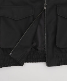 WEGO 【25年秋冬新作/ユニセックス着用ITEM/SMLサイズ展開】PUダブルZIPフライトブルゾン