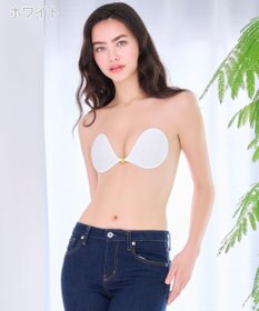 BRADELIS New York 【NuBra / ナチュラルタイプ】ヌーブラ・エアーライト ロゼ シャルム  蒸れにくい バックレス コレクション デザインヌーブラ 正規品