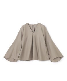 BEIGE， PERSIMMON / フレアーブラウス