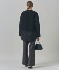 ICB L 【リバーシブル着用可能】 リバーシブルキルト ミドル丈コート