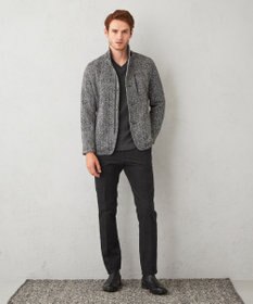 JOSEPH ABBOUD 【キングサイズ・裏起毛/ウエスト伸びる】オーガニックコットン2WAYストレッチカルゼ パンツ