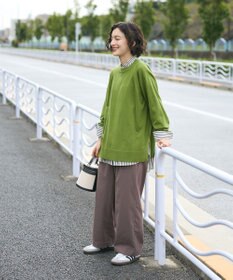 CRAFT STANDARD BOUTIQUE 洗える/とてもちラグランニットプルオーバー