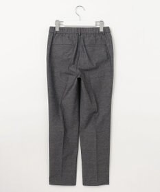 23区 【セットアップ対応/洗える】コットンリネン オックスストレッチ テーパード パンツ