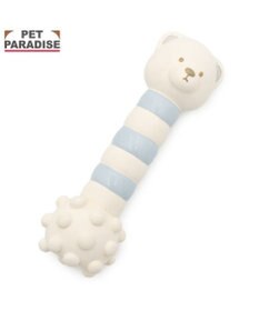 PET PARADISE ペットパラダイス くまちゃん ラテックス トイ 《ホワイト》