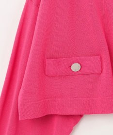 GRACE CONTINENTAL ショートルーズニットカーディガン