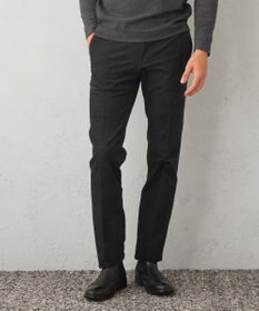 JOSEPH ABBOUD 【裏起毛/ウエスト伸びる】オーガニックコットン2WAYストレッチカルゼ パンツ