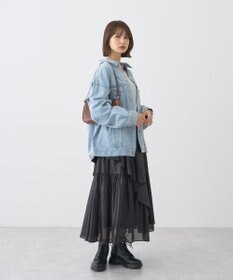 earth music&ecology ビッグデニムジャケット