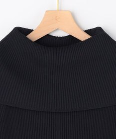 組曲 S 【先行予約・WEB限定】クリアストレッチオフショルダー ニット