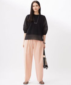 自由区 【カタログ掲載・洗える】オルダージュタイプライター パンツ