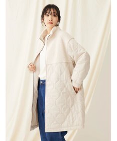 CRAFT STANDARD BOUTIQUE ボア＆キルティングスタンドコート