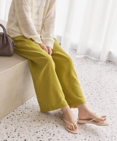 AMERICAN HOLIC 【接触冷感】ベイカーリラックスパンツ