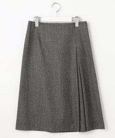 J.PRESS LADIES 【セットアップ対応】ウールストレッチツイード スカート