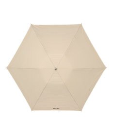 MOONBAT POLO RALPH LAUREN 晴雨兼用日傘 折りたたみ傘 ボーダー×パイピング／一級遮光 遮熱 UV