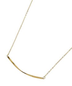 YECCA VECCA ステンレスニュアンスバーネックレス