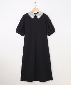 組曲 S 【先行予約・2WAY】レース襟フレンチテリー ワンピース