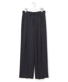 23区 【接触冷感/UVカット/吸水速乾】ストレッチジョーゼット ワイド パンツ