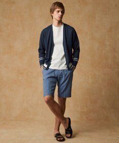 JOSEPH ABBOUD 【和紙ニット/日本素材・縫製/ 軽量/通気性/速乾性】和紙フライス Tシャツ