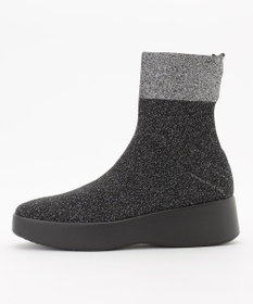 steppi 【防水/洗える】プラットフォーム ストレッチブーツ