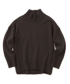 23区 L 【好評につき新色追加/CLASSY.1月号掲載】ウールカシミヤブレンド スタンドネック ニット