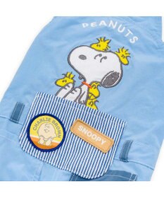 PET PARADISE スヌーピー ウッドストック モリモリ オーバーオール 中型犬