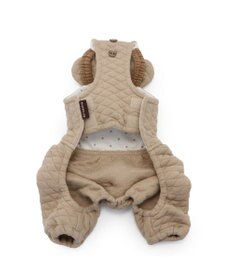 PET PARADISE ペットパラダイス くまちゃん キルト オーバーオール 小型犬