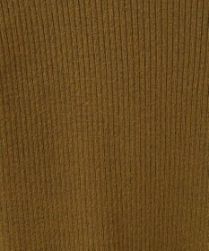 Green Parks もちっと袖配色ボートネックニットプルオーハ