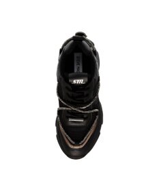 STEVE MADDEN MOTOCROSS ラインストーンダッドスニーカー