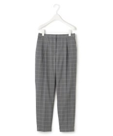 ICB 【新色追加・洗える】 ウールマットウース テーパードパンツ