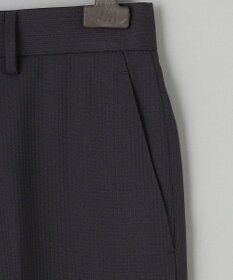 GOTAIRIKU オールシーズン対応【御幸毛織】WOOL×SOLOTEX ストレッチスーツ（ブラックストライプ）