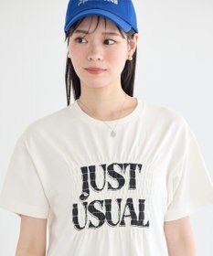 earth music&ecology シャーリングロゴTシャツ