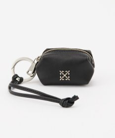 russet カラビナ付き レザーミニポーチ型チャーム(Z-220)