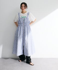 Green Parks 多段フェミニンロゴボックスＴシャツ