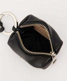 russet カラビナ付き レザーミニポーチ型チャーム(Z-220)