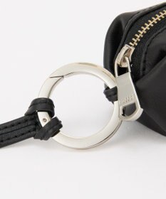 russet カラビナ付き レザーミニポーチ型チャーム(Z-220)