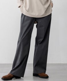 23区 L 【撥水加工/洗える】ドライ2WAYストレッチ ドロスト ワイド パンツ