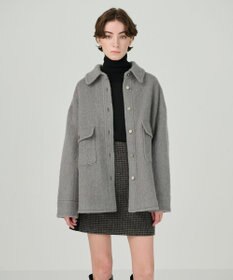 GRACE CONTINENTAL ウールオーバーシャツ