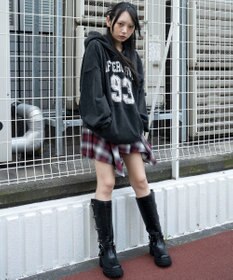 WEGO グラフィックプルパーカー