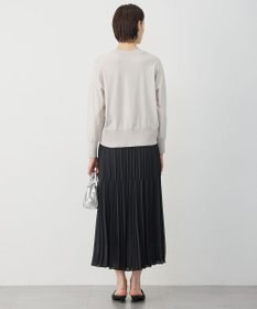 ICB クリアレーヨンストレッチ Vネックニット