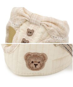 PET PARADISE ペットパラダイス くまちゃん グレンチェック ベストハーネス  小型犬 Ｓ