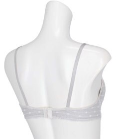 une nana cool 【リニューアル】 しなやかにフィット ポルカドットモールド 3/4カップブラ